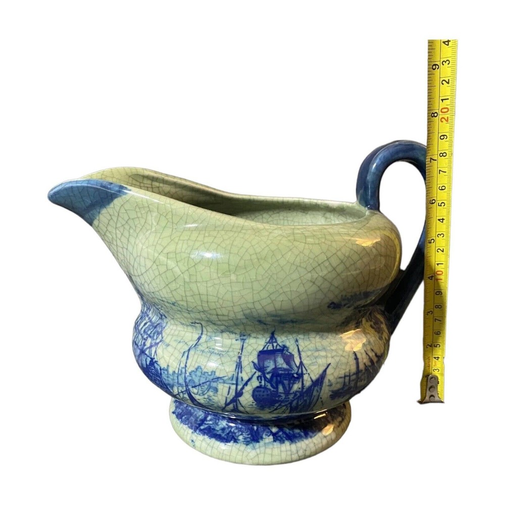 Vintage China Blue Vase, Fine Porcelain Made Exclusively For Seymour‎ Mann - Picture 5 of 8